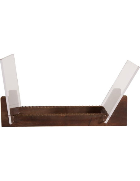 Soporte para Discos de Vinilo KAIU - Madera Nuez, 50 LPs Soporte para Discos de Vinilo KAIU - Madera Nuez, 50 LPs