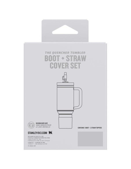 Protector de Silicona STANLEY Quencher 20/30 oz + Cubierta de Paja Protector de Silicona STANLEY Quencher 20/30 oz + Cubierta de Paja