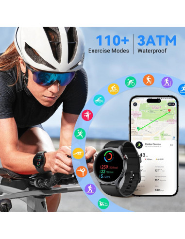 Reloj Inteligente Fitpolo AR-01 AMOLED 1.3" Monitoreo Salud