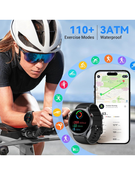 Reloj Inteligente Fitpolo AR-01 AMOLED 1.3" Monitoreo Salud Reloj Inteligente Fitpolo AR-01 AMOLED 1.3" Monitoreo Salud