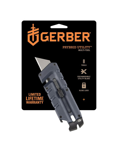 Cuchillo Utilitario Gerber Prybrid 8 en 1 - Azul Cuchillo Utilitario Gerber Prybrid 8 en 1 - Azul