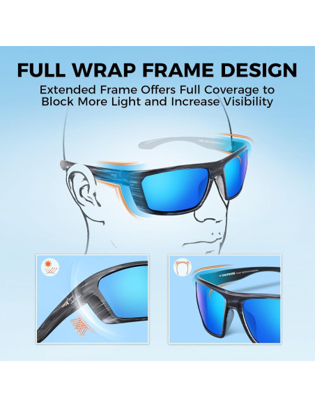 Gafas de Sol Polarizadas KastKing para Hombres y Mujeres Gafas de Sol Polarizadas KastKing para Hombres y Mujeres