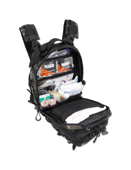 Mochila Médica de Primeros Auxilios Lightning X LXPB89 33x23x46cm Mochila Médica de Primeros Auxilios Lightning X LXPB89 33x23x46cm