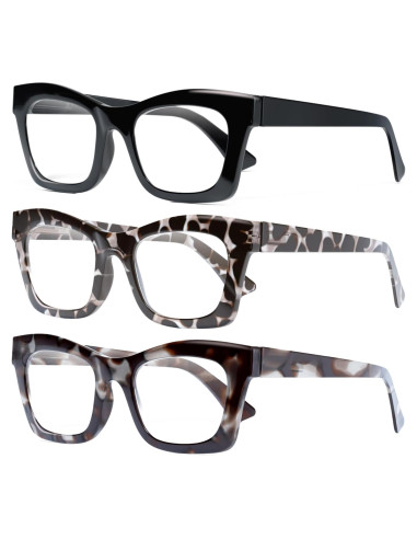 Gafas de Lectura CCVOO Oprah 6 Pack Luz Azul Mujeres