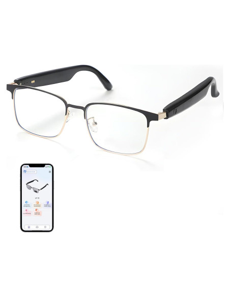 Gafas Inteligentes GenXenon GS06 con Traducción AI y Audio