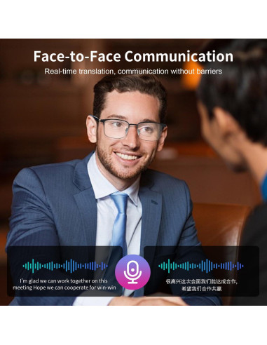 Gafas Inteligentes Genxenon GS06 con Traducción AI y Audio