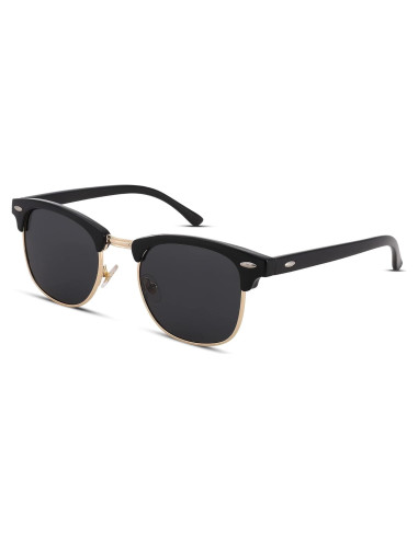 Gafas de sol polarizadas Pro Acme UV 400 unisex semi-rimless