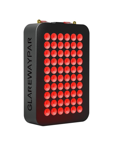 Lámpara Terapia Luz Roja GLAREWAY 660nm y 850nm Alivio Dolor