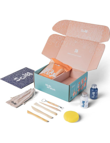 Kit de Cerámica Sculpd - Arcilla Secado al Aire para 2