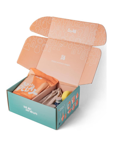 Kit de Cerámica Sculpd - Arcilla Secado al Aire para 2
