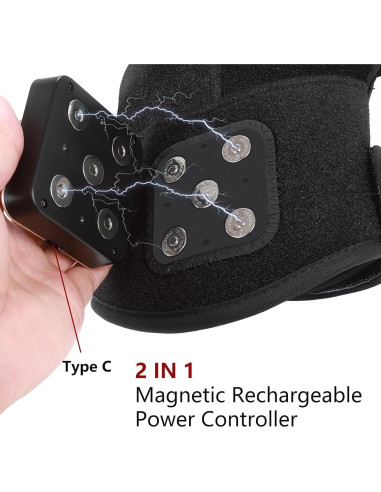 Terapia de Luz Roja DGXINJUN Inalámbrica para Hombro