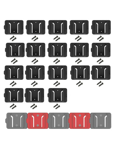 Soporte de Batería Milwaukee M18 18V Montaje en Pared 18P Soporte de Batería Milwaukee M18 18V Montaje en Pared 18P