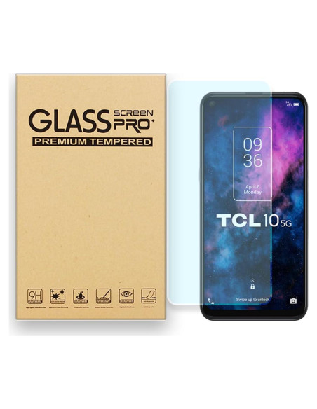 Protector de Pantalla Vidrio Templado TCL 10L(5G) 6.44" 9H Protector de Pantalla Vidrio Templado TCL 10L(5G) 6.44" 9H