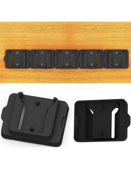 Soporte de Batería Milwaukee M18 18V Montaje en Pared 18P Soporte de Batería Milwaukee M18 18V Montaje en Pared 18P