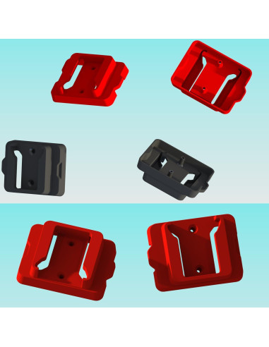 Soporte de Batería Milwaukee M18 18V Montaje en Pared 18P