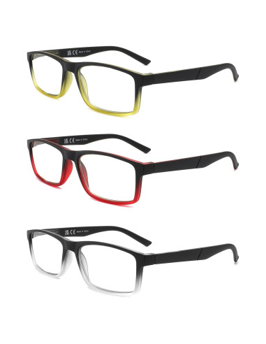 Gafas de lectura DONGDI anti luz azul UV400 1.75 unisex