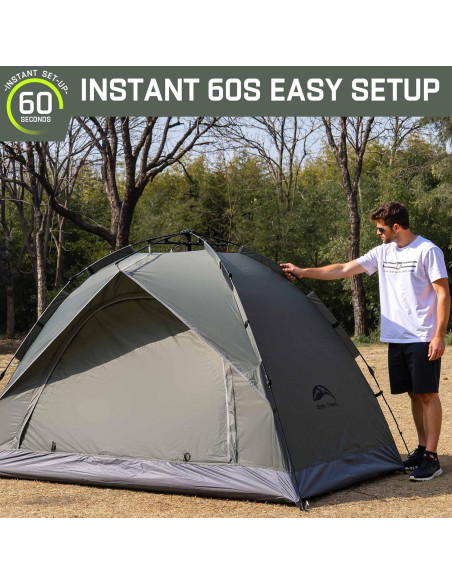 Carpa de Camping Happy Travel HTP-P2-JL para 2 Personas Carpa de Camping Happy Travel HTP-P2-JL para 2 Personas