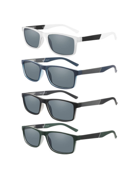 Gafas de lectura DONGDI 4 Pack anti luz azul UV400 Gafas de lectura DONGDI 4 Pack anti luz azul UV400