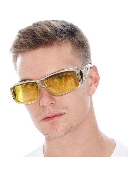 Gafas de Visión Nocturna LVIOE Wrap Around Amarillas