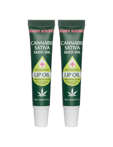 Aceite Hidratante para Labios Ruby Kisses 2 Pack 40g