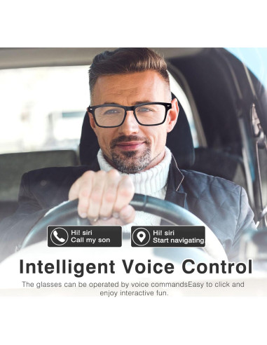 Gafas Inteligentes Delhi Tornado KY01B Bluetooth con Traducción