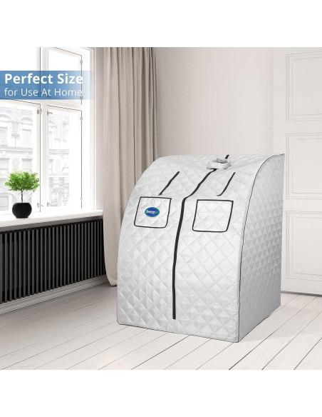 Sauna de vapor portátil Durasage DSS-XL01 800W plata Sauna de vapor portátil Durasage DSS-XL01 800W plata