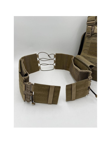 Chaleco Táctico Molle Crusader 2.0 con Bolsillos y Triple Mag