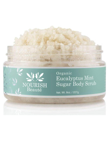 Exfoliante Corporal Orgánico Nourish Beaute 226.8 g Eucalipto Menta