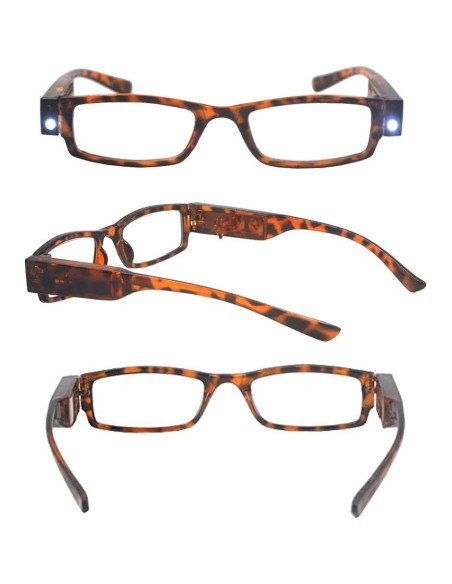Gafas de Lectura DUANMEI con Luces LED +3.0 Unisex Gafas de Lectura DUANMEI con Luces LED +3.0 Unisex