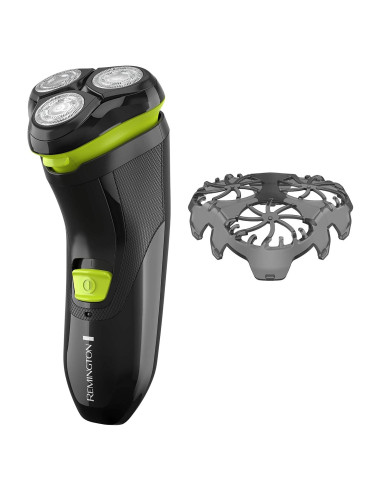Afeitadora Rotativa Remington Ultra Style PR1320 40 min Negro/Verde
