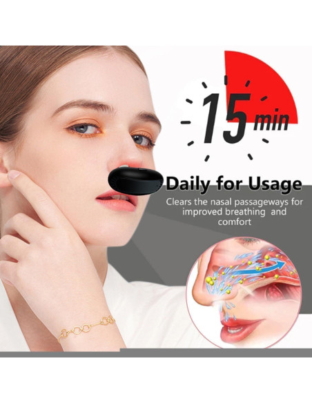 Dispositivo Terapia Nasal Luz Roja QQQ USB Recargable Dispositivo Terapia Nasal Luz Roja QQQ USB Recargable