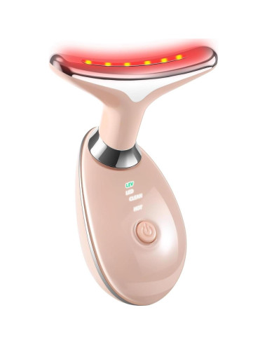Masajeador Facial VGY AM-812W 7 en 1 Rosa Multifuncional