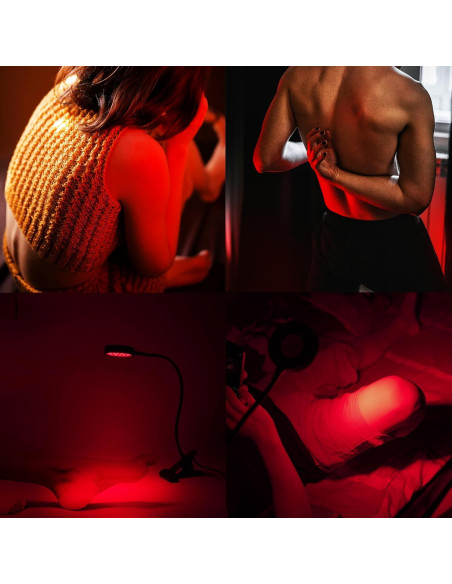 Lámpara de Terapia de Luz Roja GREENIC 660nm 850nm Portátil Lámpara de Terapia de Luz Roja GREENIC 660nm 850nm Portátil