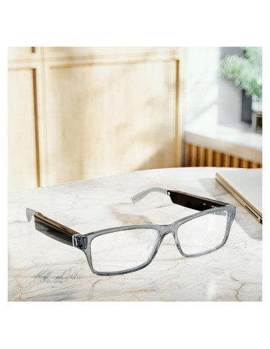 Gafas Inteligentes Amazon Echo Frames Gris Rectangular