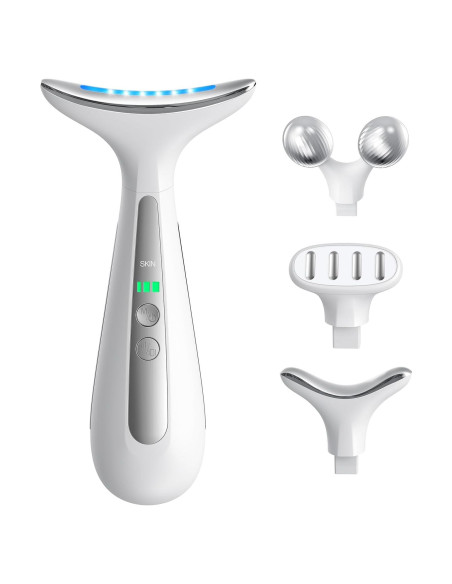 Masajeador Facial 4 en 1 Shenzen - Terapia de Luz LED Masajeador Facial 4 en 1 Shenzen - Terapia de Luz LED