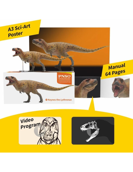 Modelo Dinosaurio PNSO 70 Keynes The Lythronax 25cm Modelo Dinosaurio PNSO 70 Keynes The Lythronax 25cm