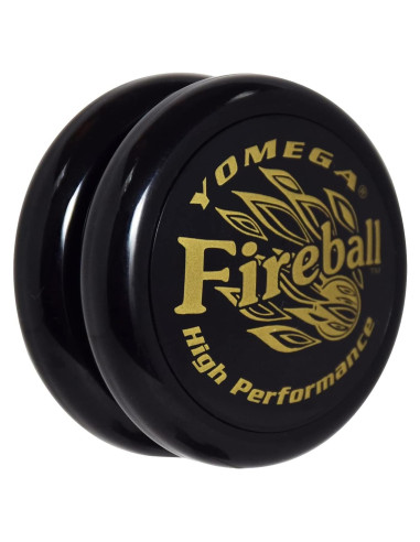 Yoyo Yomega Fireball Transaxle Negro/Dorado 52g para Trucos