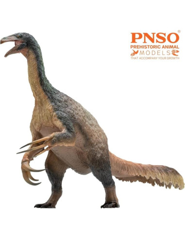 Modelo Dinosaurio Therizinosaurus PNSO 25,4x12,7cm