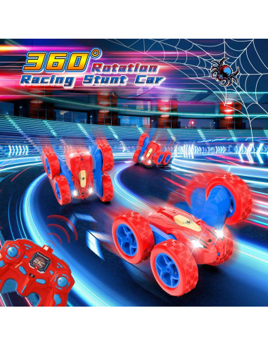 Coche RC Spider Blissbud 4WD Acrobático 360 para Niños