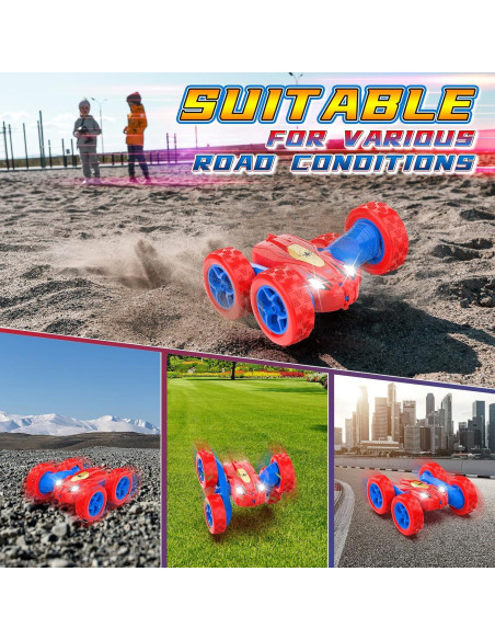 Coche RC Spider Blissbud 4WD Acrobático 360 para Niños Coche RC Spider Blissbud 4WD Acrobático 360 para Niños