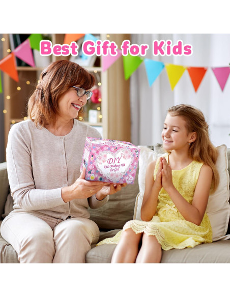 Kit de Maquillaje para Niñas Hollyhi 58 Piezas Rosa Kit de Maquillaje para Niñas Hollyhi 58 Piezas Rosa