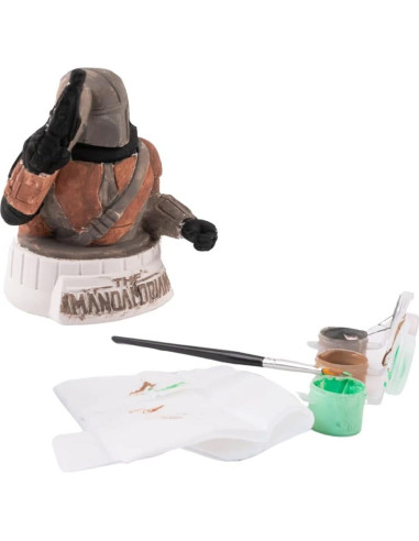 Conjunto de Pintura Star Wars Baby Yoda y Mandaloriano
