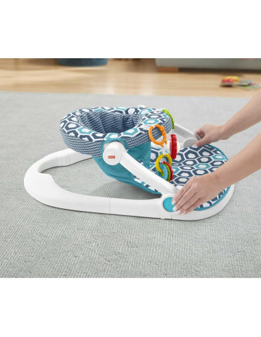 Silla Portátil para Bebés Fisher-Price Sit-Me-Up Azul