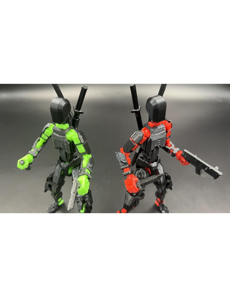 Conjunto de Figuras de Acción PEKOIU T13 Multi-Articuladas Conjunto de Figuras de Acción PEKOIU T13 Multi-Articuladas