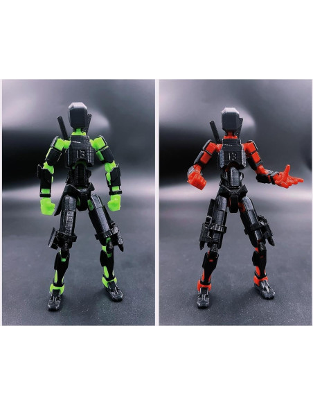 Conjunto de Figuras de Acción PEKOIU T13 Multi-Articuladas Conjunto de Figuras de Acción PEKOIU T13 Multi-Articuladas