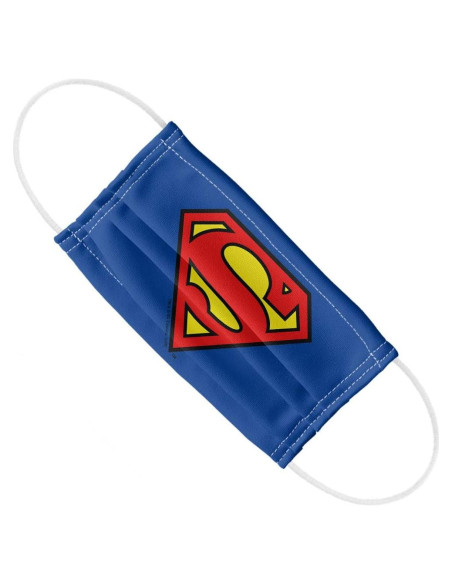 Máscara Facial Reutilizable Popfunk Superman con Alambre Nasal Máscara Facial Reutilizable Popfunk Superman con Alambre Nasal