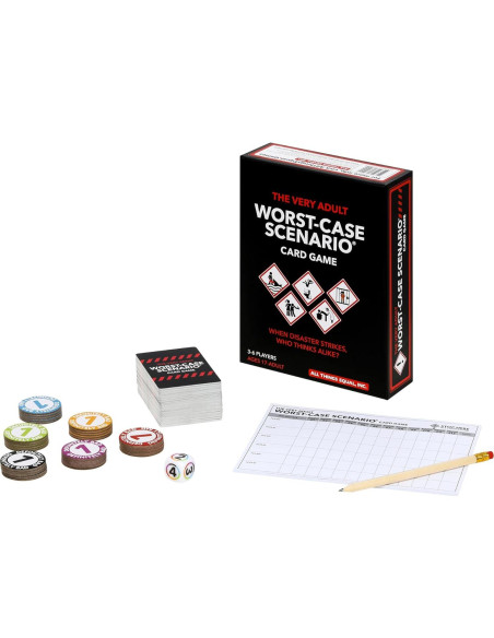 Juego de Cartas El Muy Adulto Peor-Caso - Moose Toys Juego de Cartas El Muy Adulto Peor-Caso - Moose Toys