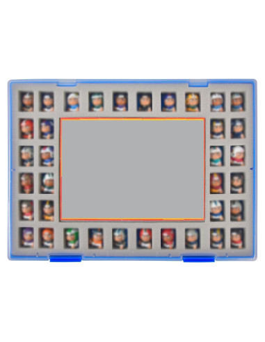 Caja de Almacenamiento Xuerdon para Mini Figuras - Azul