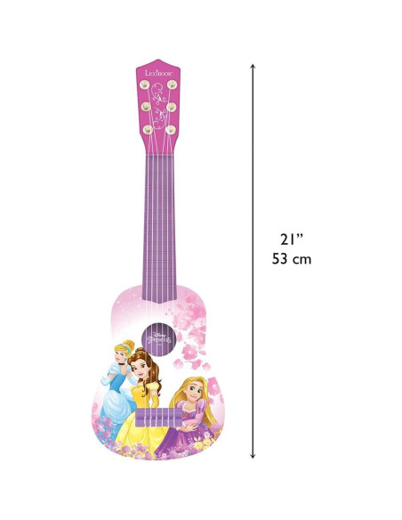 Guitarra Infantil Lexibook Princesa Disney 53cm 6 Cuerdas Nylon Guitarra Infantil Lexibook Princesa Disney 53cm 6 Cuerdas Nylon