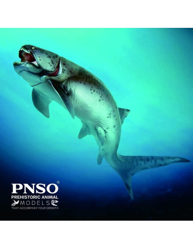 Modelo Prehistórico PNSO 47Zaha El Dunkleosteus 25x12cm